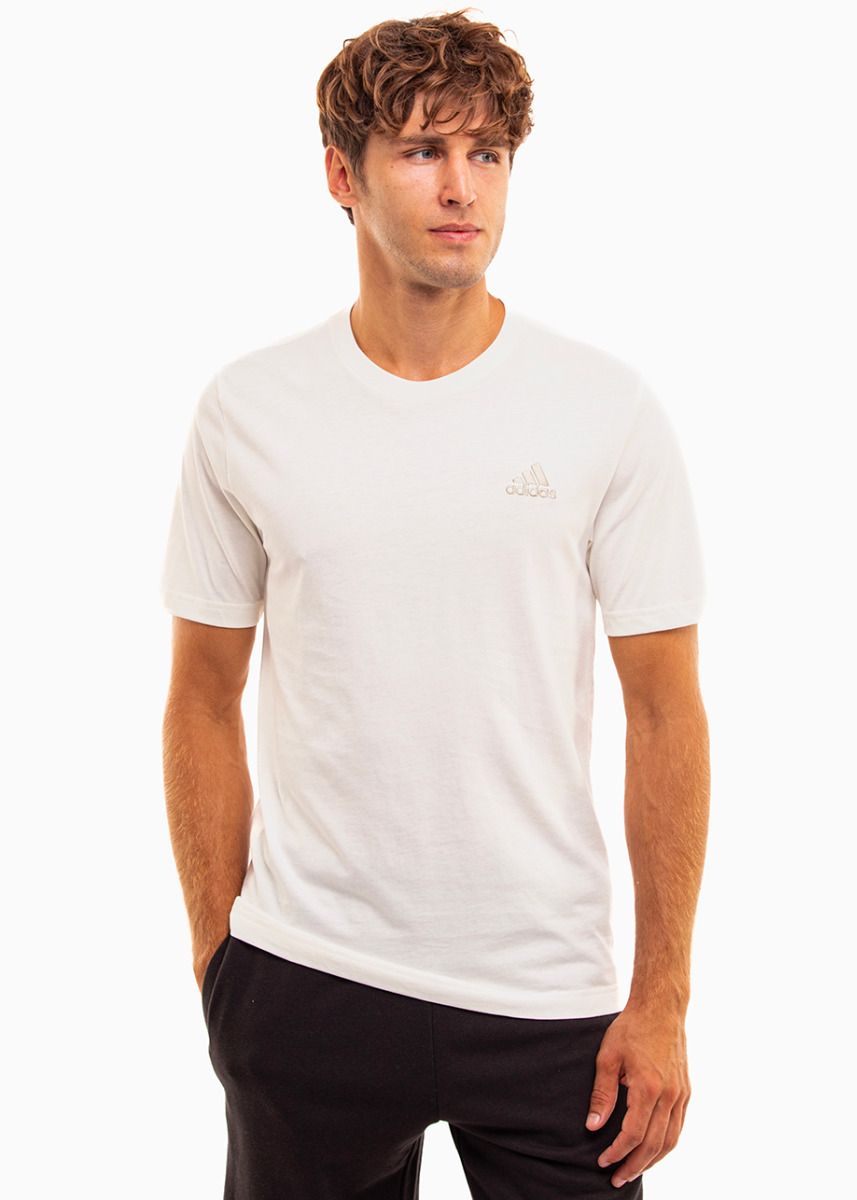 adidas Herren T-Shirt Essentials Jersey Embroidered Small Logo IS1318