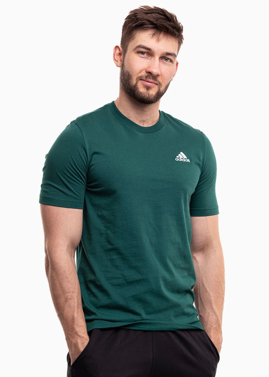 adidas Herren T-Shirt Essentials Jersey Embroidered Small Logo IJ6111