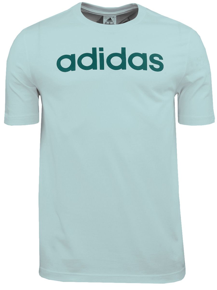 adidas Herren T-Shirt Essentials Single Jersey Linear Embroidered Logo Tee IJ8651