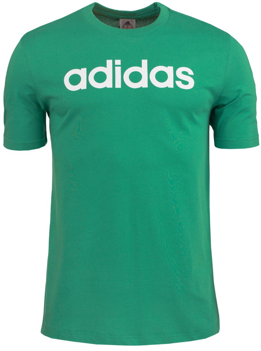 adidas Herren T-Shirt Essentials Single Jersey Linear Embroidered Logo Tee IJ8658