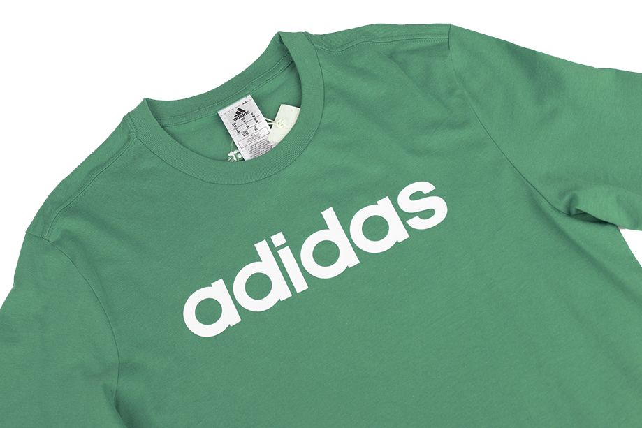 adidas Herren T-Shirt Essentials Single Jersey Linear Embroidered Logo Tee IJ8658