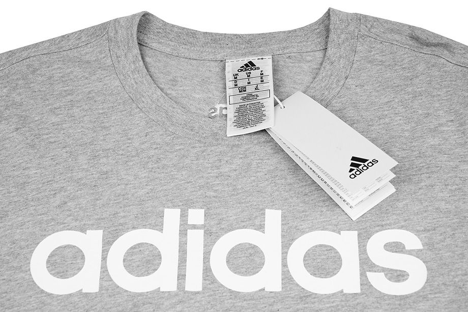 adidas Herren T-Shirt Essentials Single Jersey Linear Embroidered Logo Tee IC9277
