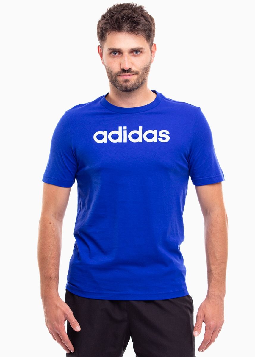 adidas Herren T-Shirt Essentials Single Jersey Linear Embroidered Logo Tee IC9279