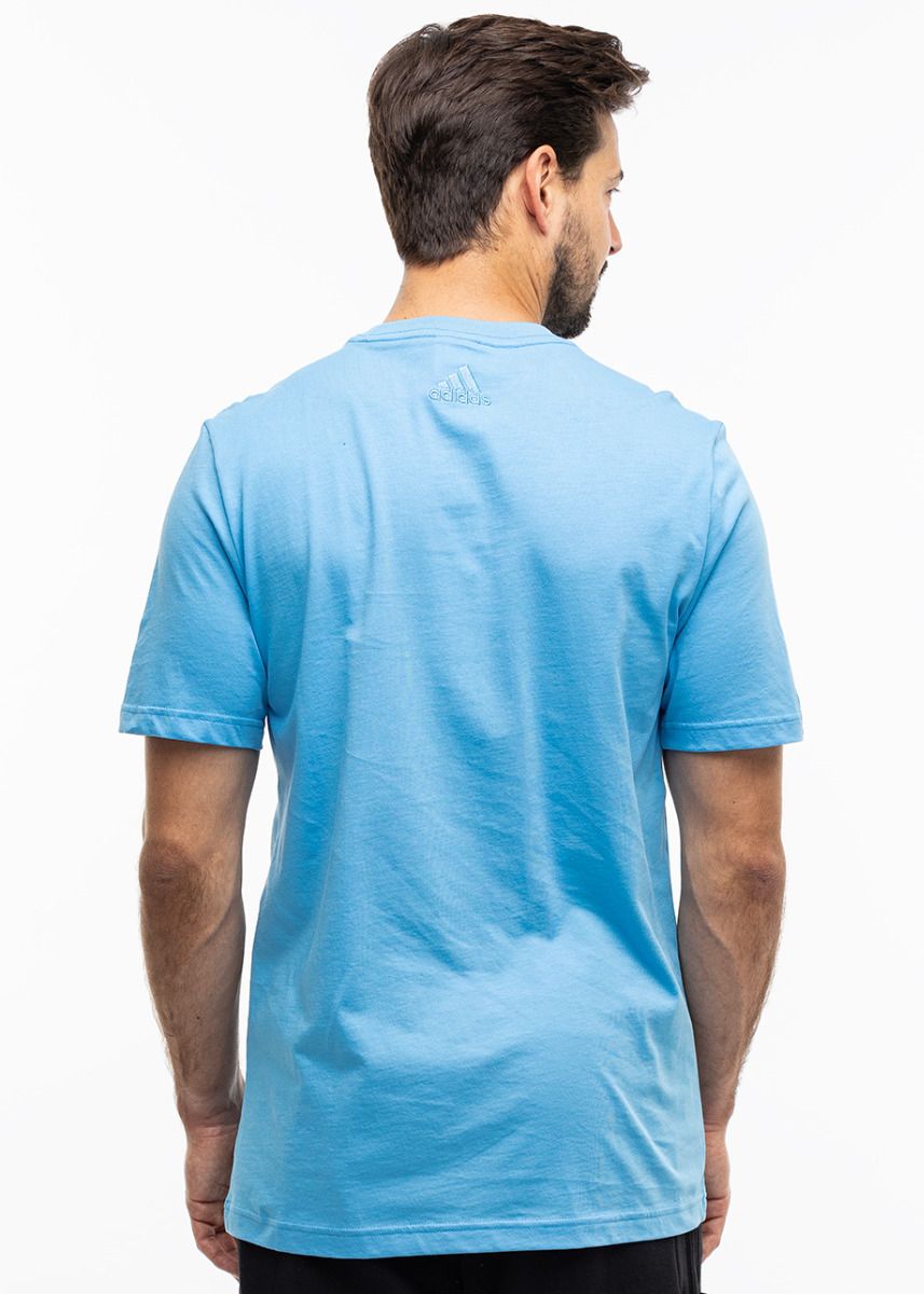 adidas Herren T-Shirt Essentials Single Jersey Linear Embroidered Logo Tee IS1350