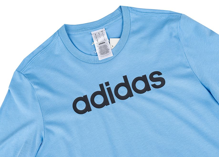 adidas Herren T-Shirt Essentials Single Jersey Linear Embroidered Logo Tee IS1350