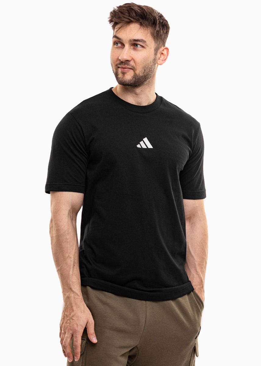 adidas Herren T-Shirt Essentials Small Logo Single Jersey JE9024 adidas Herren T-Shirt Essentials Small Logo Single Jersey JE9024