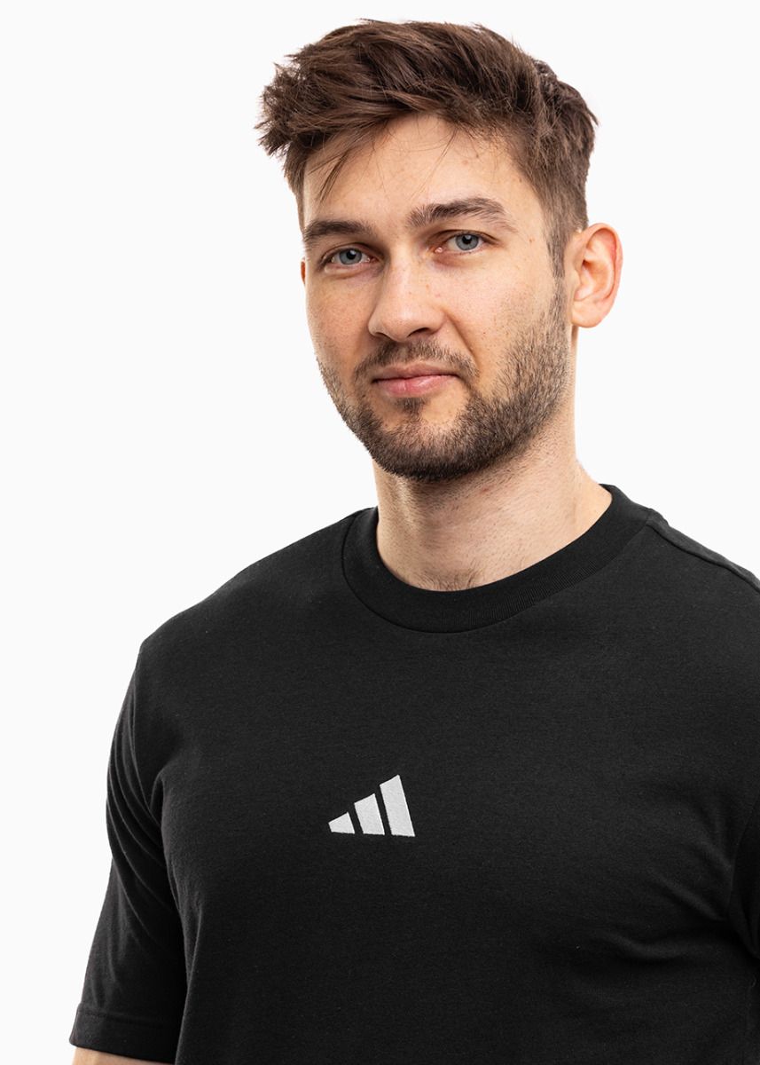 adidas Herren T-Shirt Essentials Small Logo Single Jersey JE9024 adidas Herren T-Shirt Essentials Small Logo Single Jersey JE9024