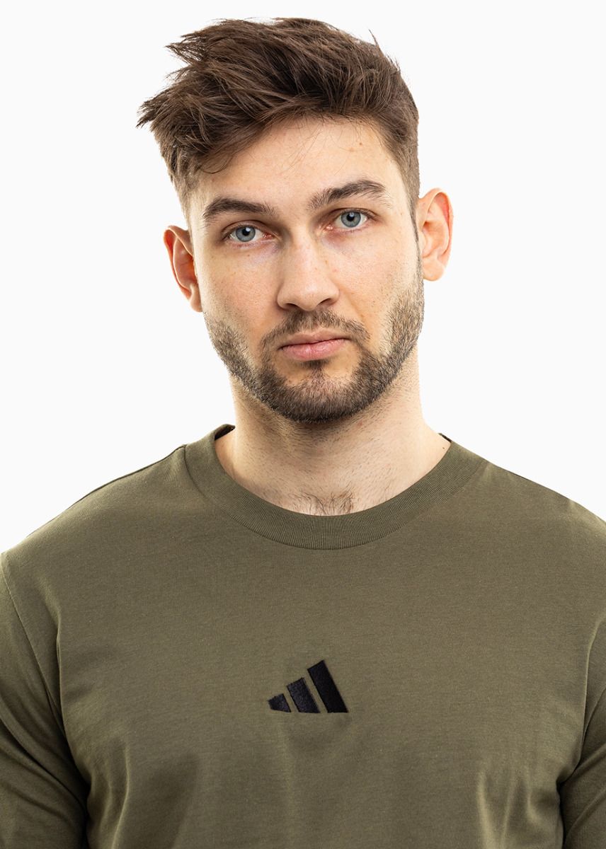 adidas Herren T-Shirt Essentials Small Logo Single Jersey JF1097 adidas Herren T-Shirt Essentials Small Logo Single Jersey JF1097