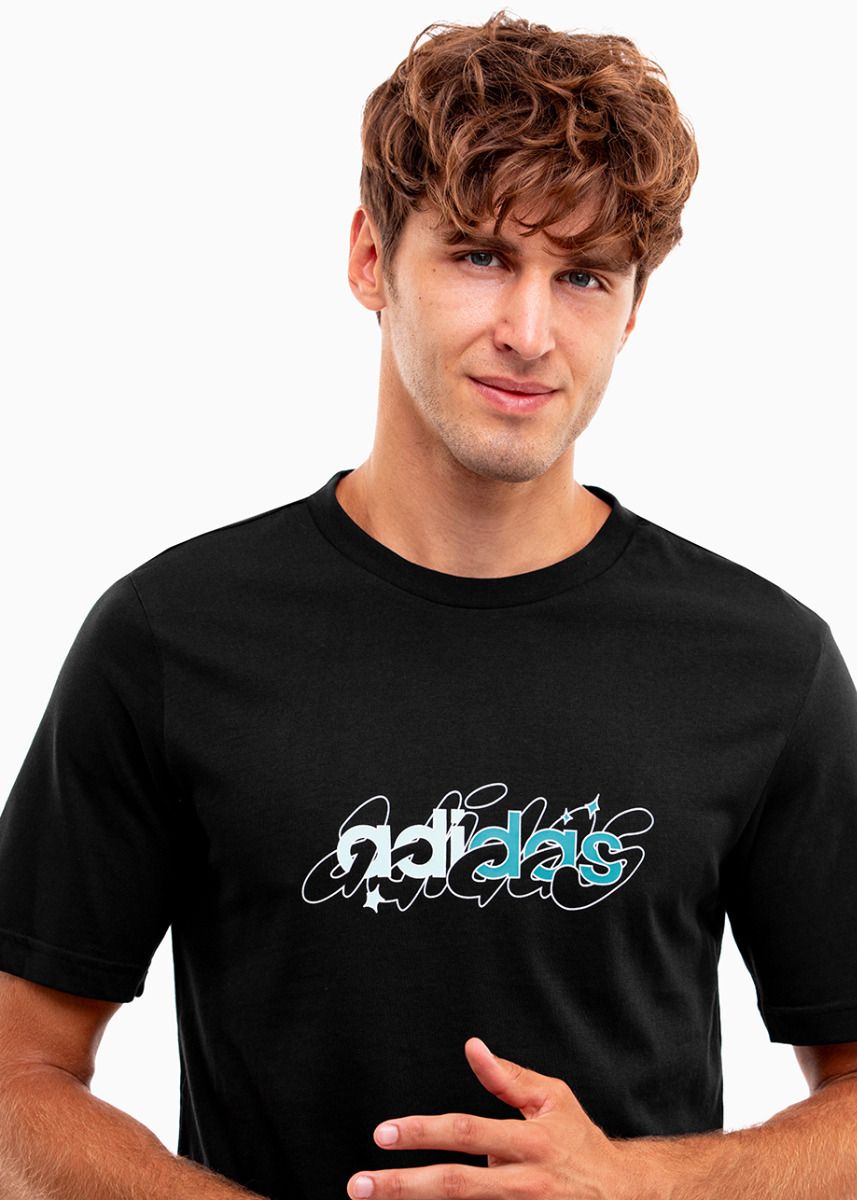 adidas Herren T-Shirt Illustrated Linear Graphic IM8311