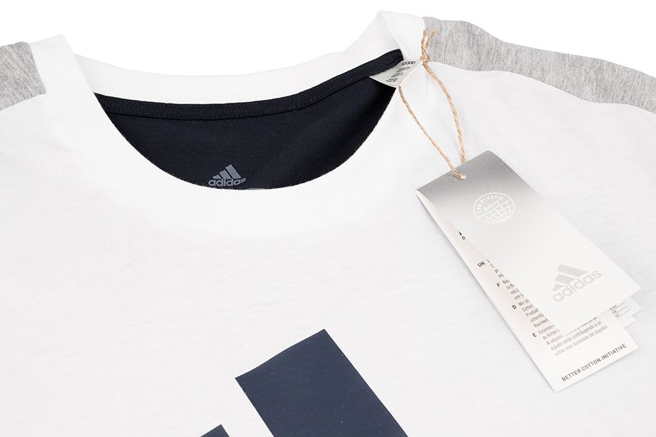 adidas Herren T-Shirt Essentials Colorblock Single Jersey Tee HE4329