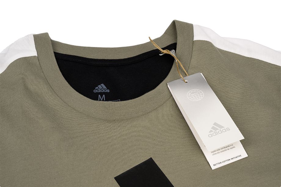 adidas Herren T-Shirt Essentials Colorblock Single Jersey Tee HE4335