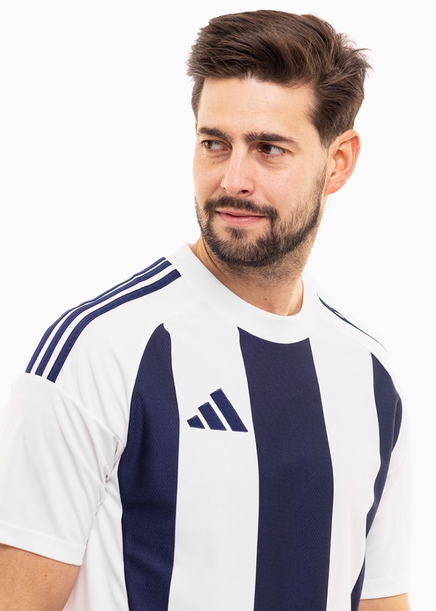 adidas Herren T-Shirt Striped 24 Jersey IW4554 adidas Herren T-Shirt Striped 24 Jersey IW4554