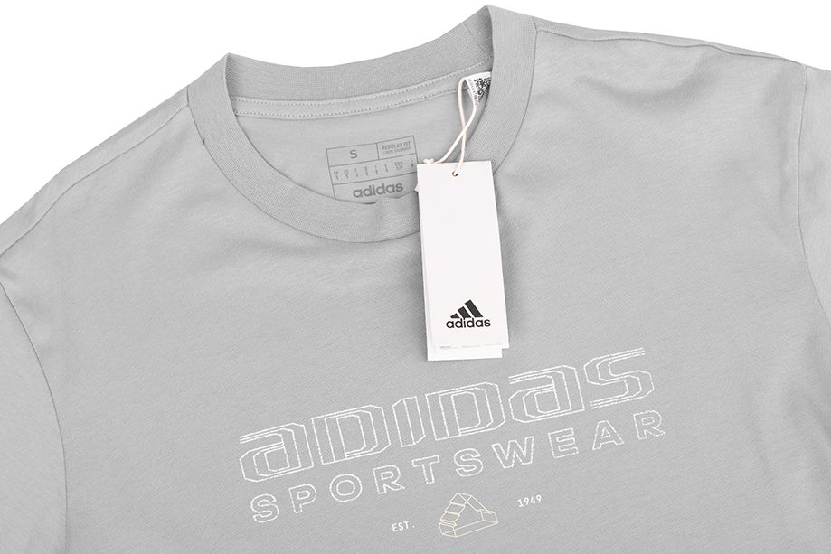 adidas Herren T-Shirt Tech Linear Graphic IY0728