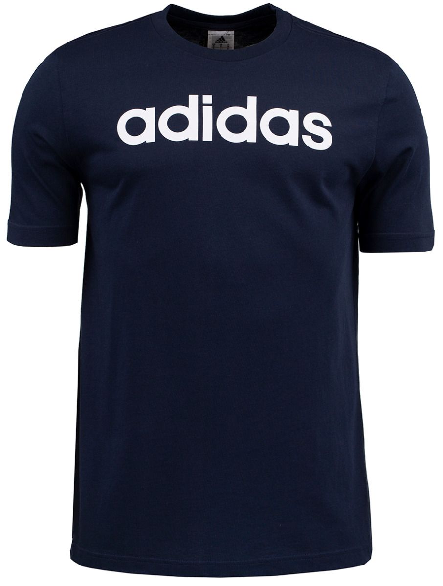 adidas Herren T-Shirt Essentials Single Jersey Linear Embroidered Logo Tee IC9275