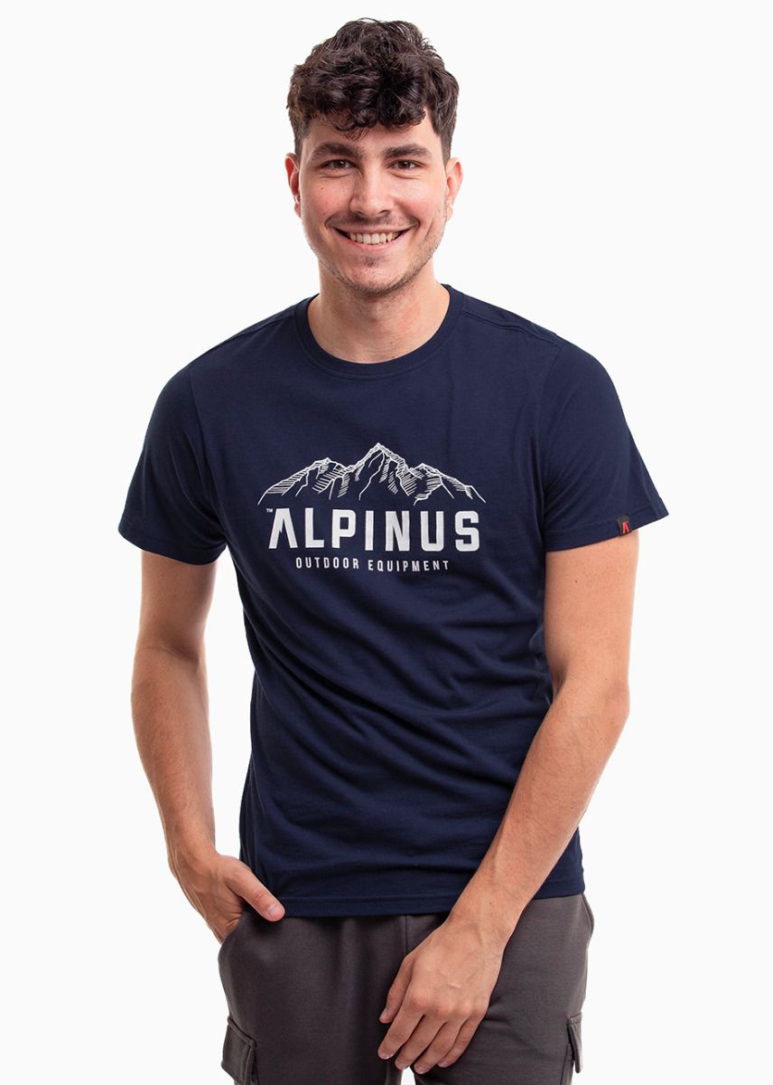 Alpinus Herren-T-Shirt Mountains FU18529