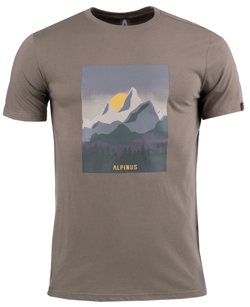 Alpinus Herren-T-Shirt Numbur FU18506