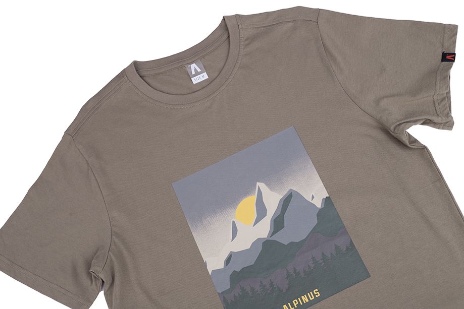 Alpinus Herren-T-Shirt Numbur FU18506