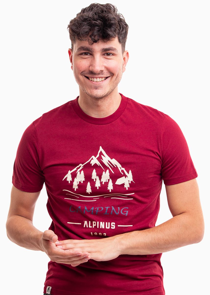 Alpinus Herren-T-Shirt Polaris SI43991