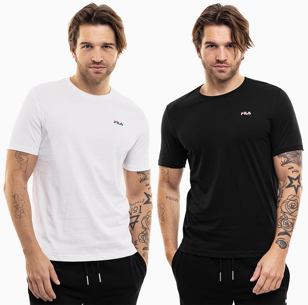 Fila Herren T-Shirt Brod 2pcs FAM0083 83072