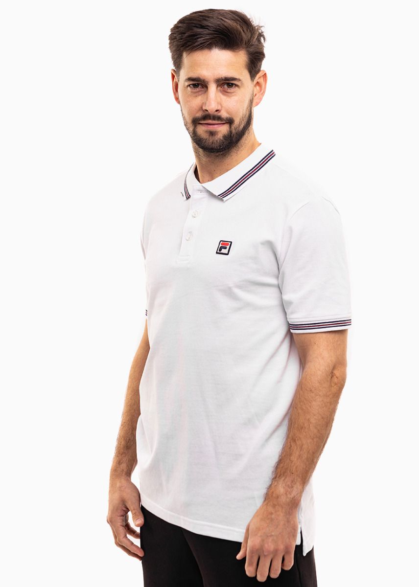 Fila Herren Polo T-Shirt Lubbeek FAM0898 10001 Fila Herren Polo T-Shirt Lubbeek FAM0898 10001