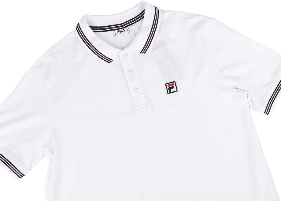 Fila Herren Polo T-Shirt Lubbeek FAM0898 10001 Fila Herren Polo T-Shirt Lubbeek FAM0898 10001
