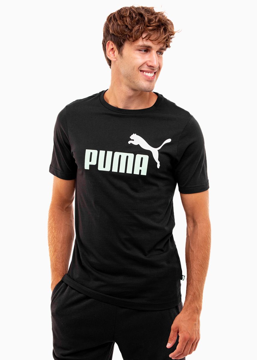 PUMA Herren T-Shirt ESS+ 2 Col Logo Tee 586759 97