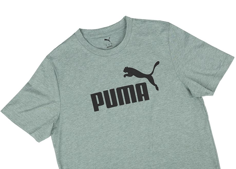 PUMA Herren T-Shirt Ess No.1 Logo Heathear Tee 682551 30 PUMA Herren T-Shirt Ess No.1 Logo Heathear Tee 682551 30