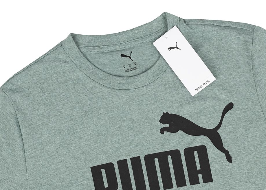 PUMA Herren T-Shirt Ess No.1 Logo Heathear Tee 682551 30 PUMA Herren T-Shirt Ess No.1 Logo Heathear Tee 682551 30