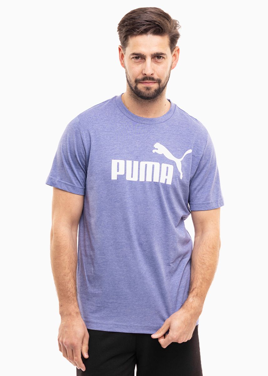 PUMA Herren T-Shirt Ess No.1 Logo Heathear Tee 682551 46 PUMA Herren T-Shirt Ess No.1 Logo Heathear Tee 682551 46
