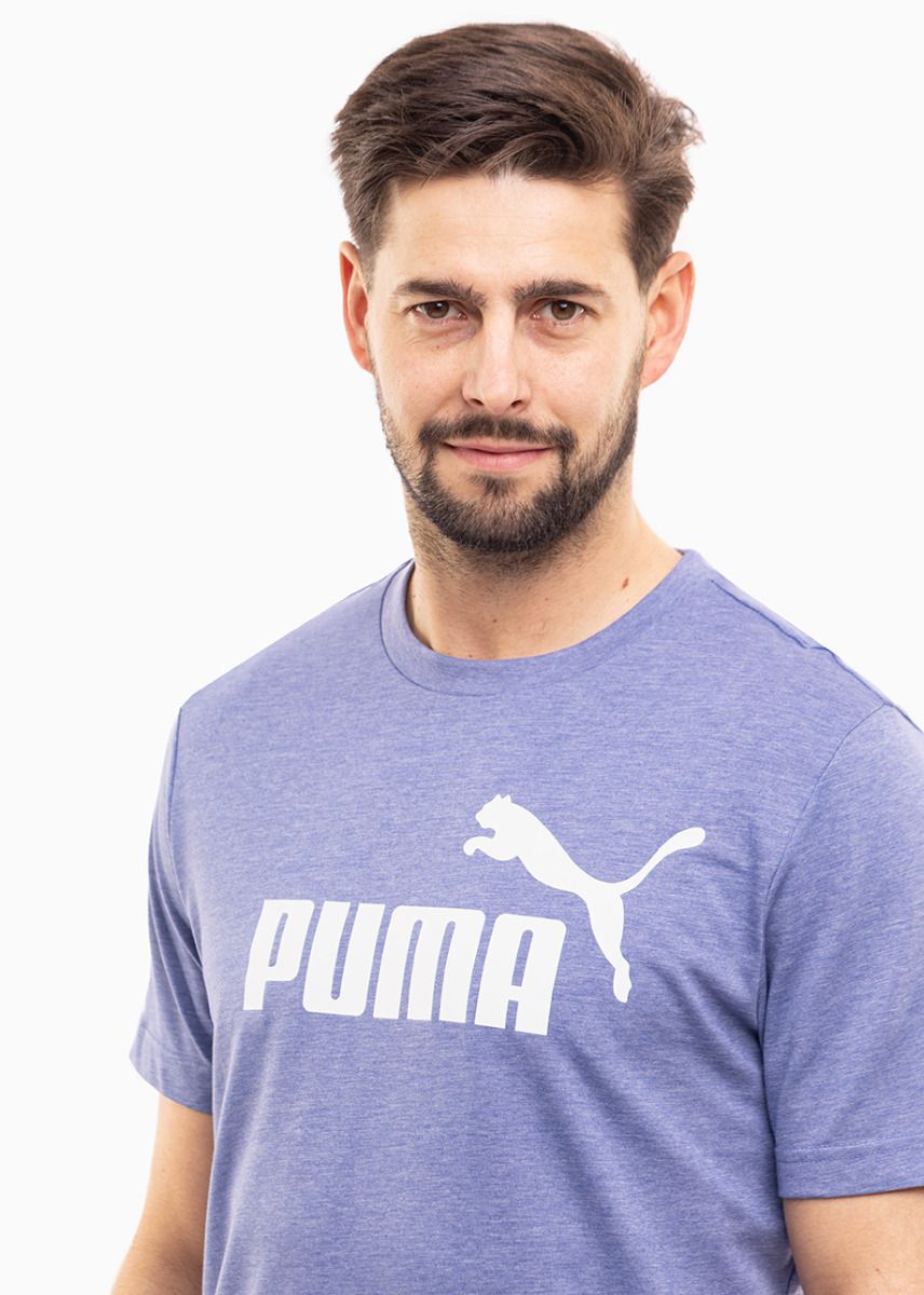 PUMA Herren T-Shirt Ess No.1 Logo Heathear Tee 682551 46 PUMA Herren T-Shirt Ess No.1 Logo Heathear Tee 682551 46