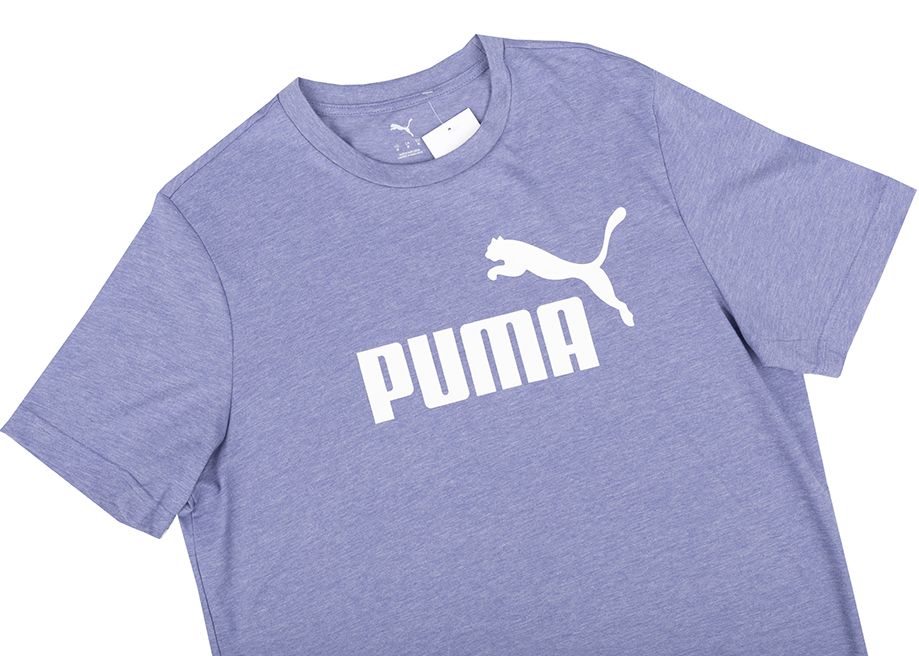 PUMA Herren T-Shirt Ess No.1 Logo Heathear Tee 682551 46 PUMA Herren T-Shirt Ess No.1 Logo Heathear Tee 682551 46