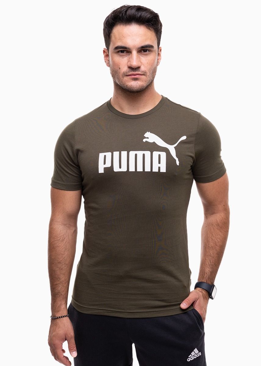 PUMA Herren T-Shirt Essential Logo Tee 586667 11