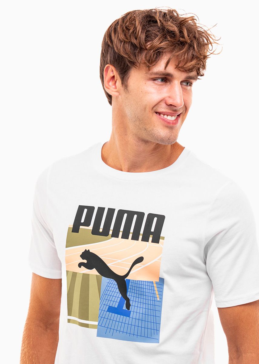 PUMA Herren T-Shirt GRAPHICS Summer Sports Tee II 627909 02