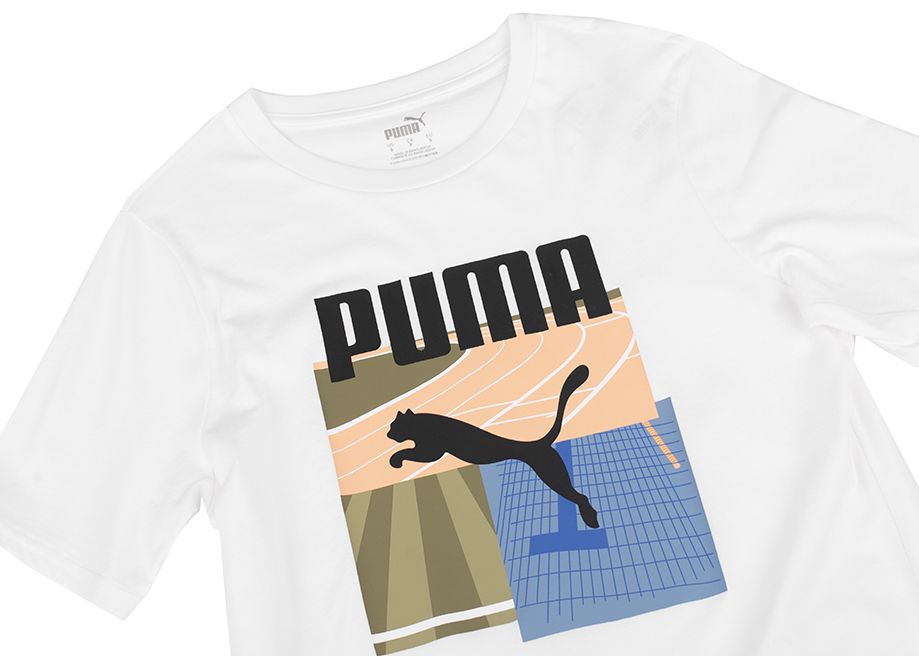 PUMA Herren T-Shirt GRAPHICS Summer Sports Tee II 627909 02