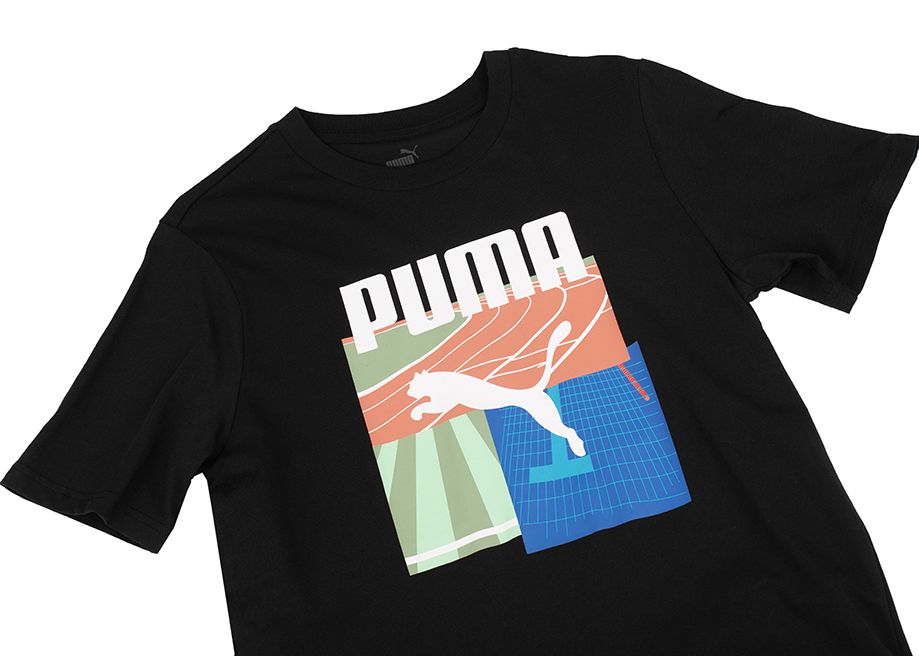 PUMA Herren T-Shirt GRAPHICS Summer Sports Tee II 627909 01