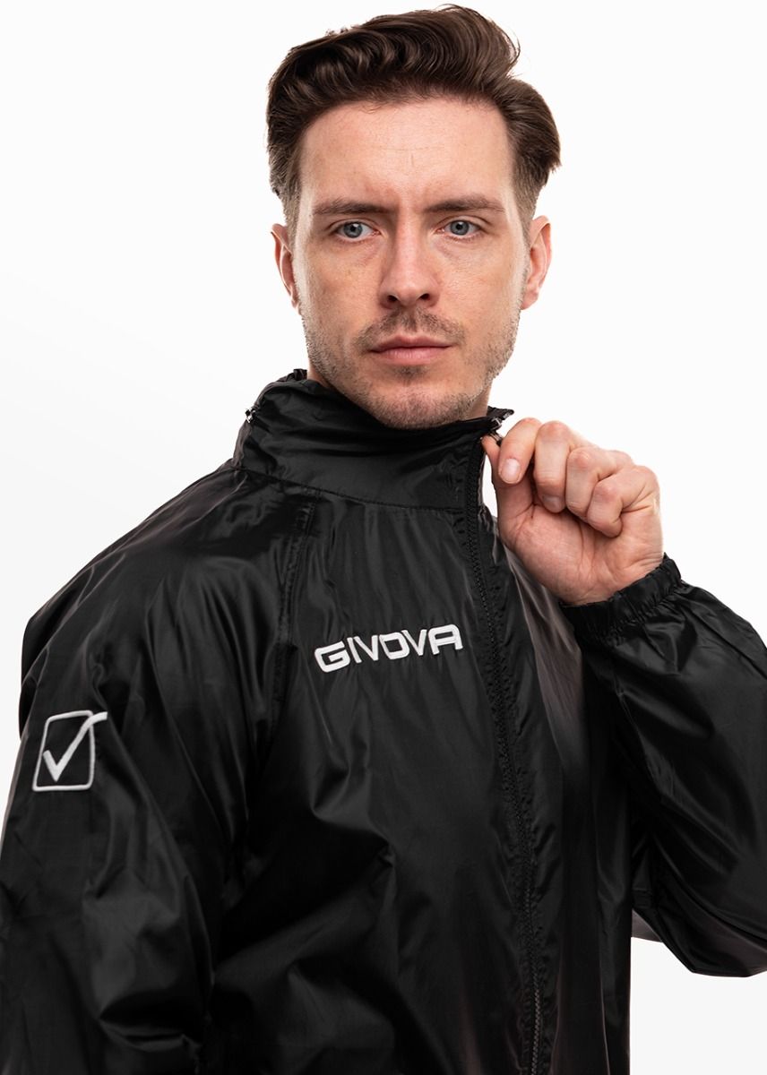 Givova Regenjacke Rain Basico RJ001 0010 Givova Regenjacke Rain Basico RJ001 0010