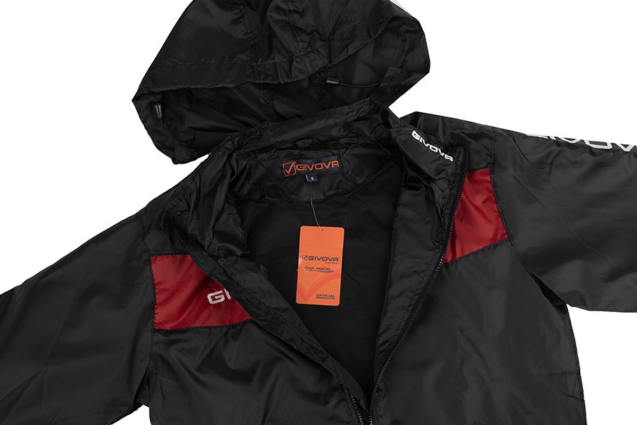 Givova Herren Regenjacke Rain Scudo RJ005 1012 Givova Herren Regenjacke Rain Scudo RJ005 1012