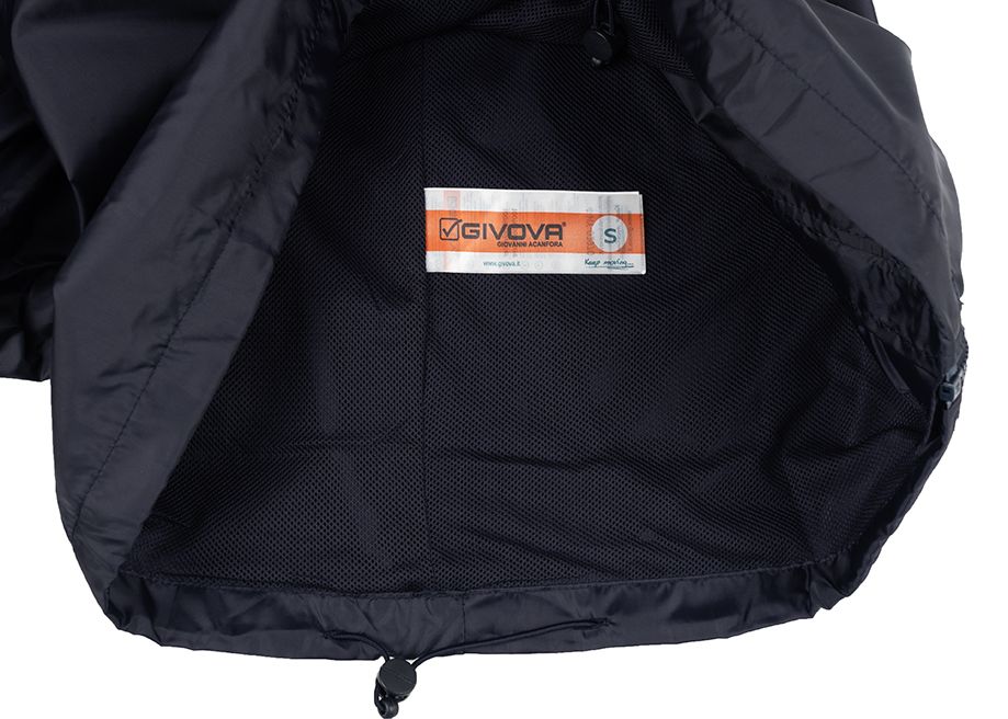 Givova Herren Regenjacke Rain Scudo RJ005 0402 Givova Herren Regenjacke Rain Scudo RJ005 0402