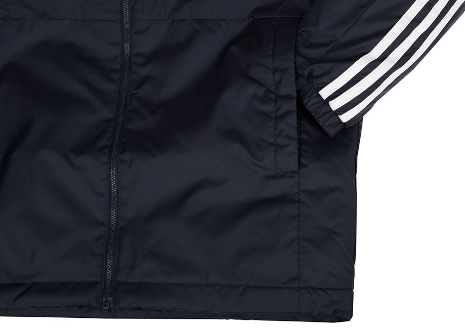 adidas Herrenjacke Essentials 3-Stripes Insulated Hooded IS1278