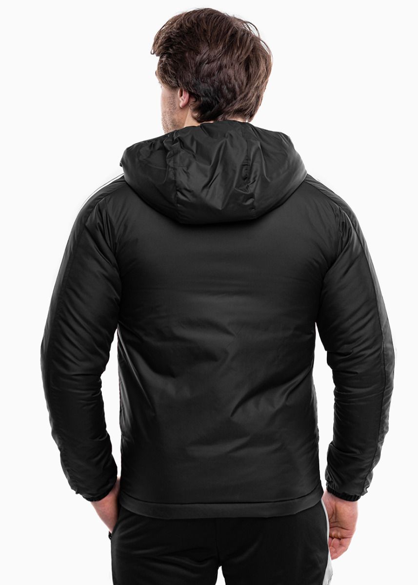 adidas Herrenjacke Essentials 3-Stripes Insulated Hooded IN7194 EUR M OUTLET