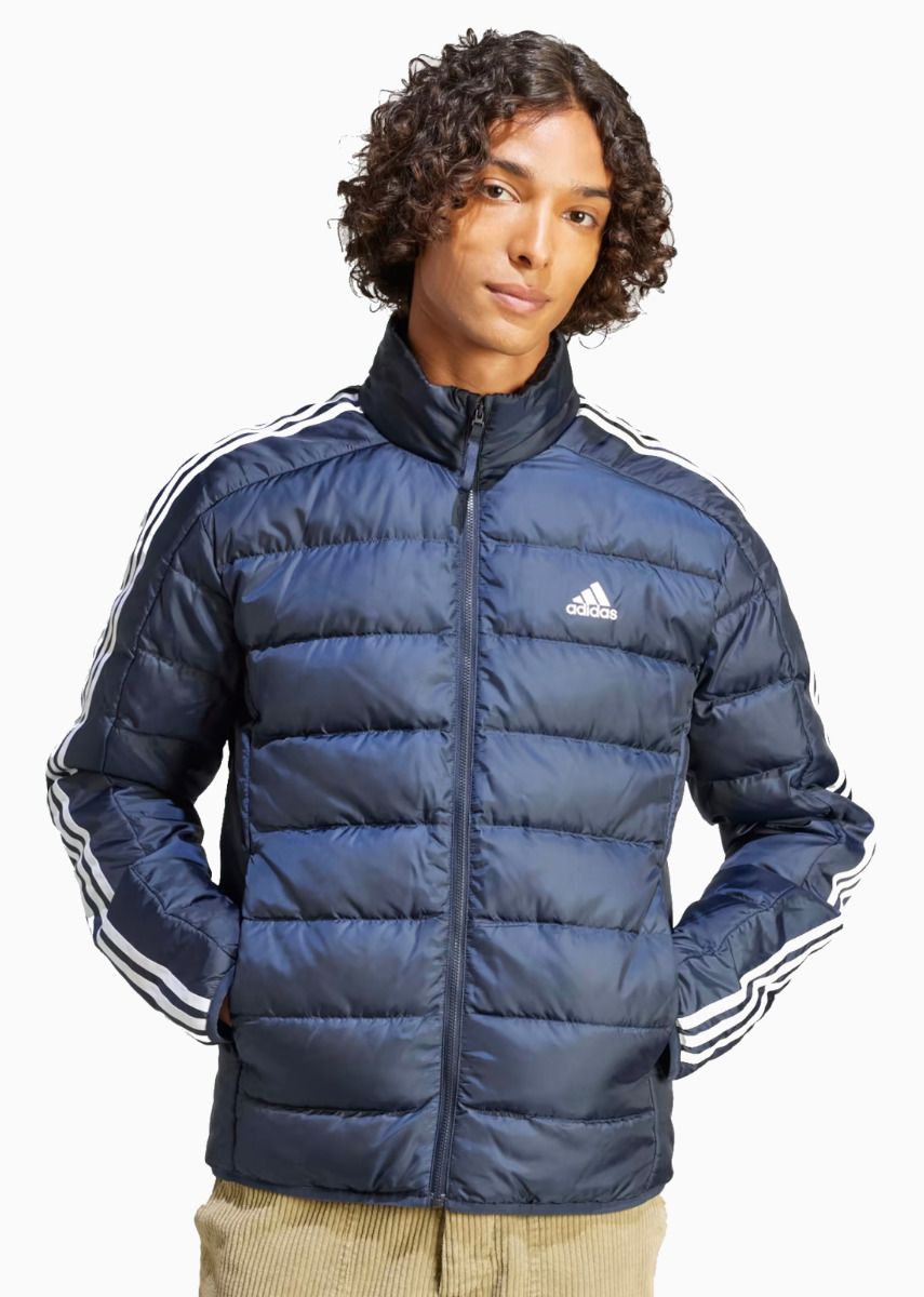 adidas Herrenjacke Essentials 3-Stripes Light Down IK3205