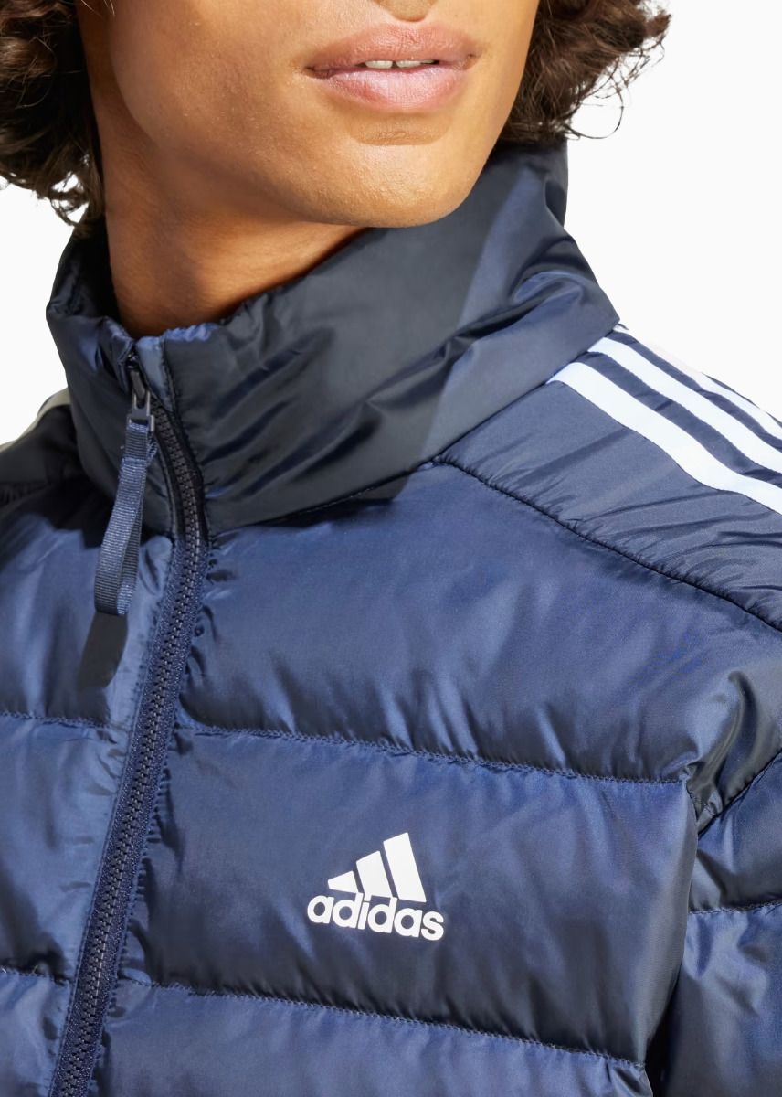 adidas Herrenjacke Essentials 3-Stripes Light Down IK3205