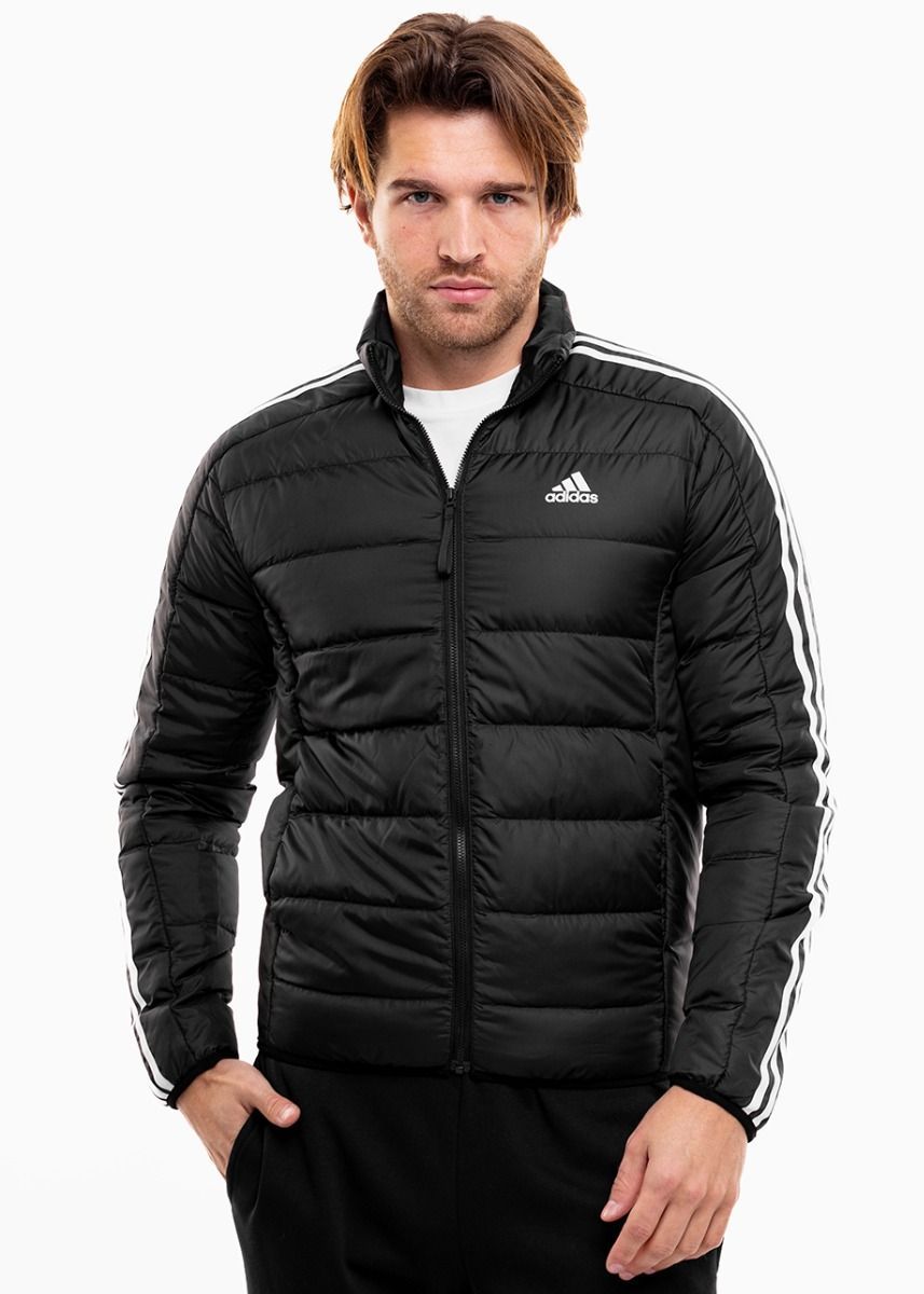 adidas Herrenjacke Essentials 3-Stripes Light Down HZ4431 EUR XL OUTLET