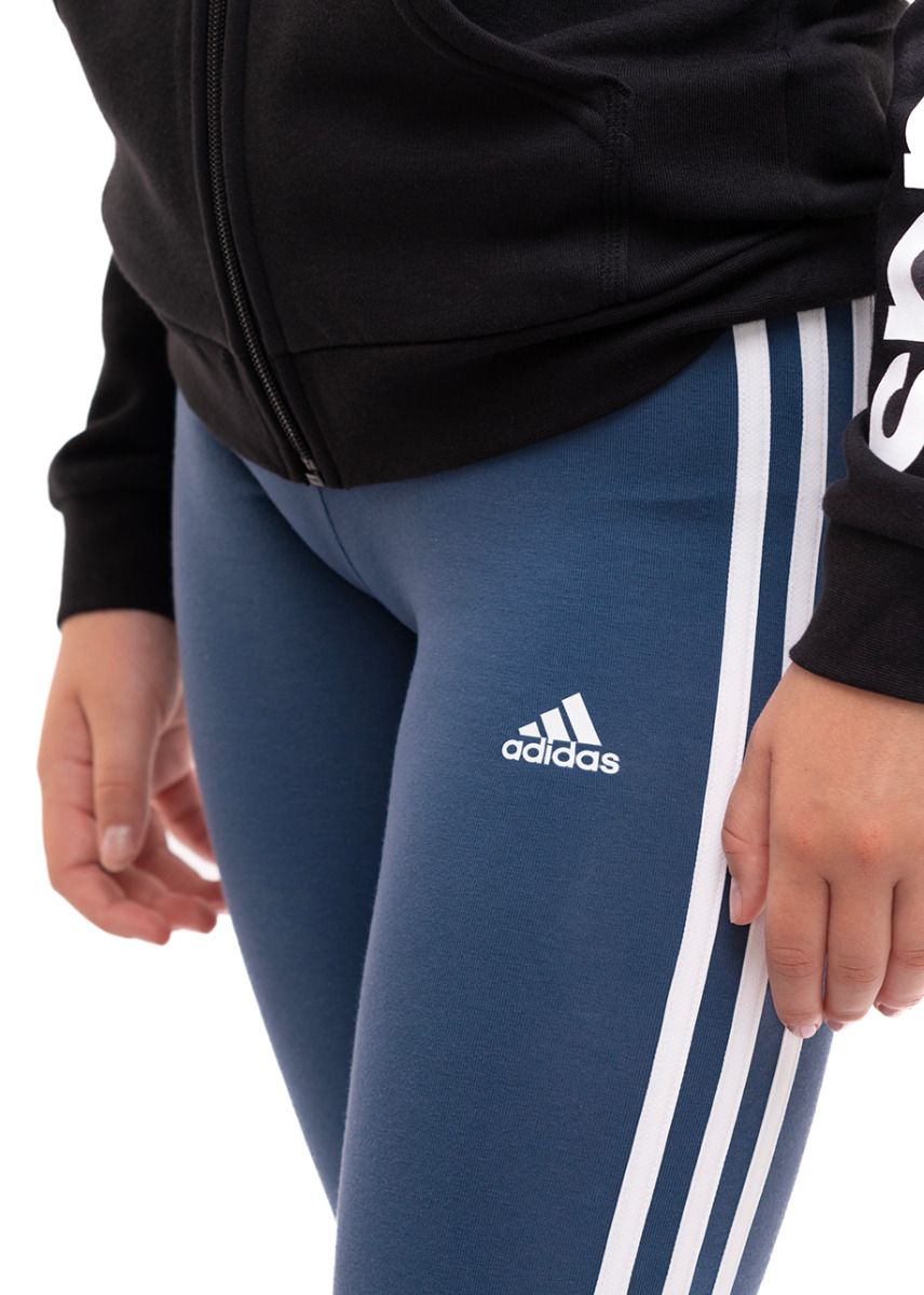 adidas Kinder Leggings 3-Stripes Cotton Tights IS2633