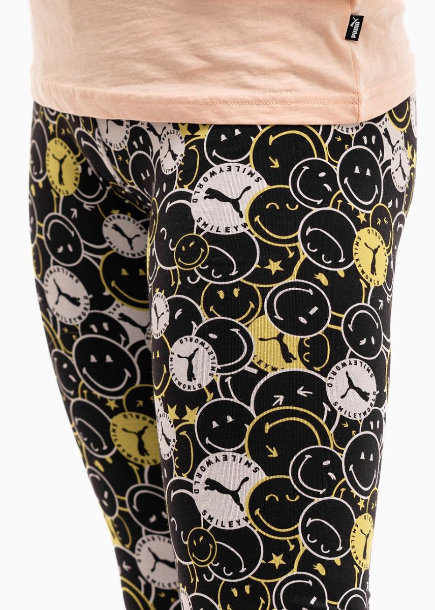 Puma  Kinder Leggings x Smiley World AOP 846977 01