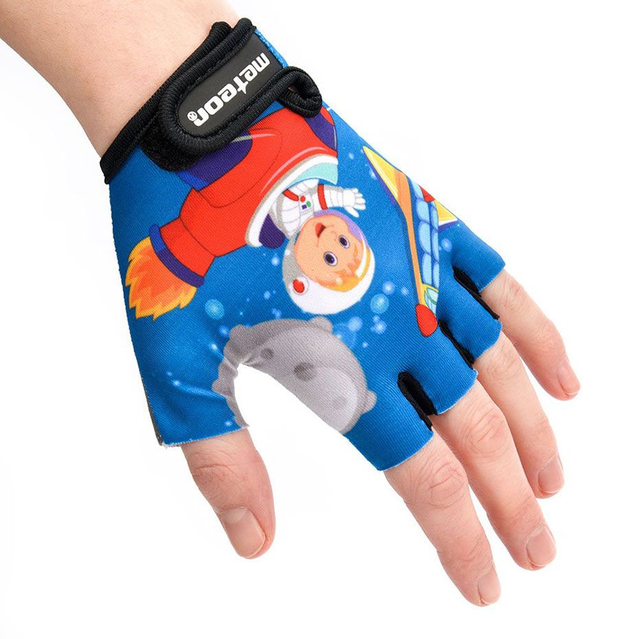 Meteor Kinder-Fahrradhandschuhe Space Jr 26175-26176-26177 Meteor Kinder-Fahrradhandschuhe Space Jr 26175-26176-26177