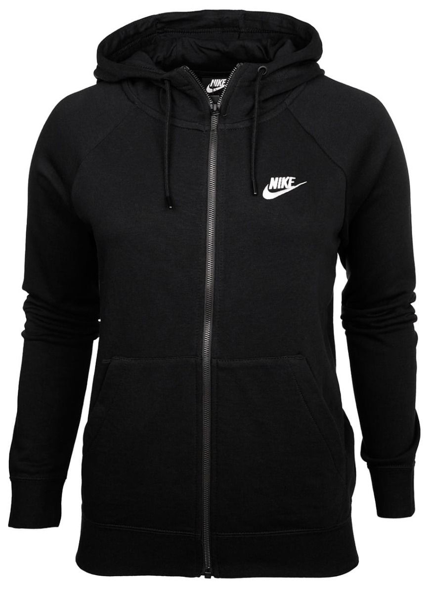 Nike Damen Kapuzenpullover Essentials Hoodie FZ FLC BV4122 010 roz. S OUTLET