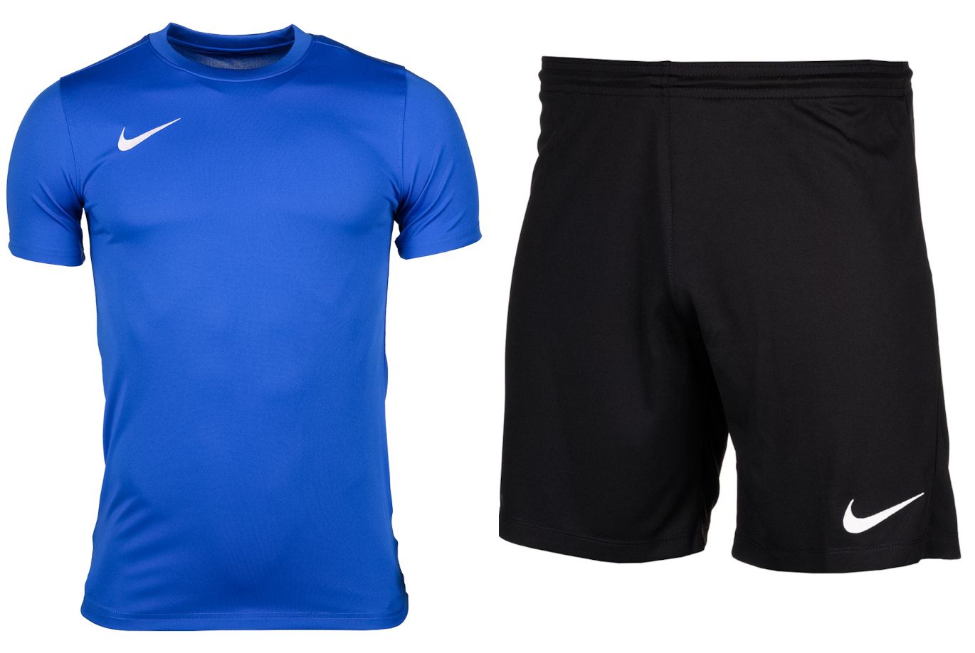 Nike Kinder Sport-Set T-shirt Kurze Hose Dry Park VII JSY SS BV6741 463/BV6865 010