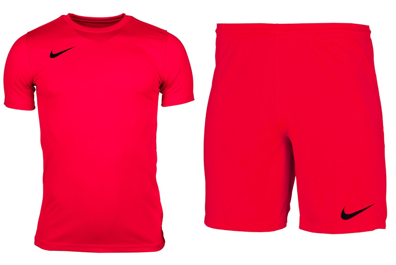 Nike Kinder Sport-Set T-shirt Kurze Hose Dry Park VII JSY SS BV6741 635/BV6865 635