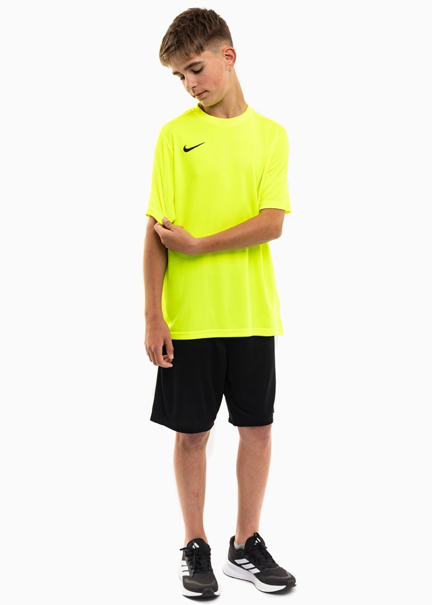 Nike Kinder Sport-Set T-shirt Kurze Hose Dry Park VII JSY SS BV6741 702/BV6865 010 Nike Kinder Sport-Set T-shirt Kurze Hose Dry Park VII JSY SS BV6741 702/BV6865 010